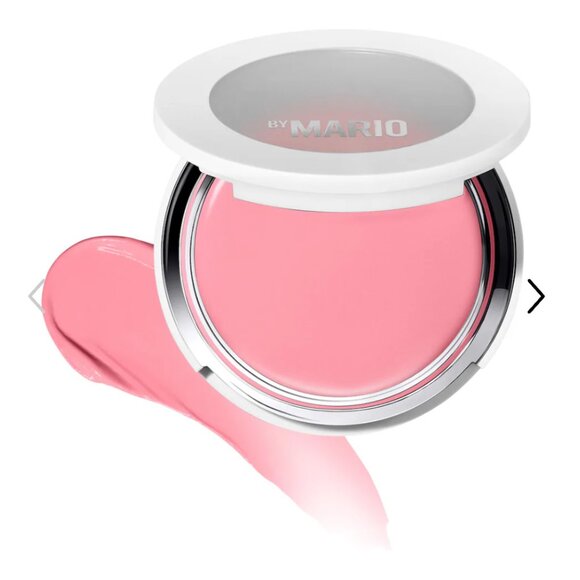 MAKEUP BY MARIO Soft Pop Plumping Cream Blush Veil in Pinch Me Pink-gently used - Picture 1 of 10